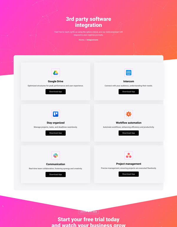 ChatBot – Integration template screenshot