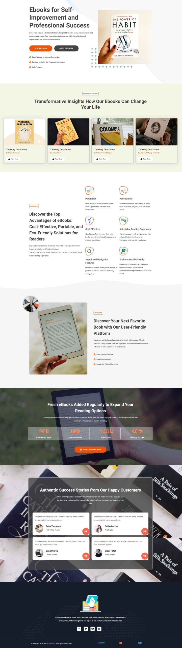 eBook template screenshot